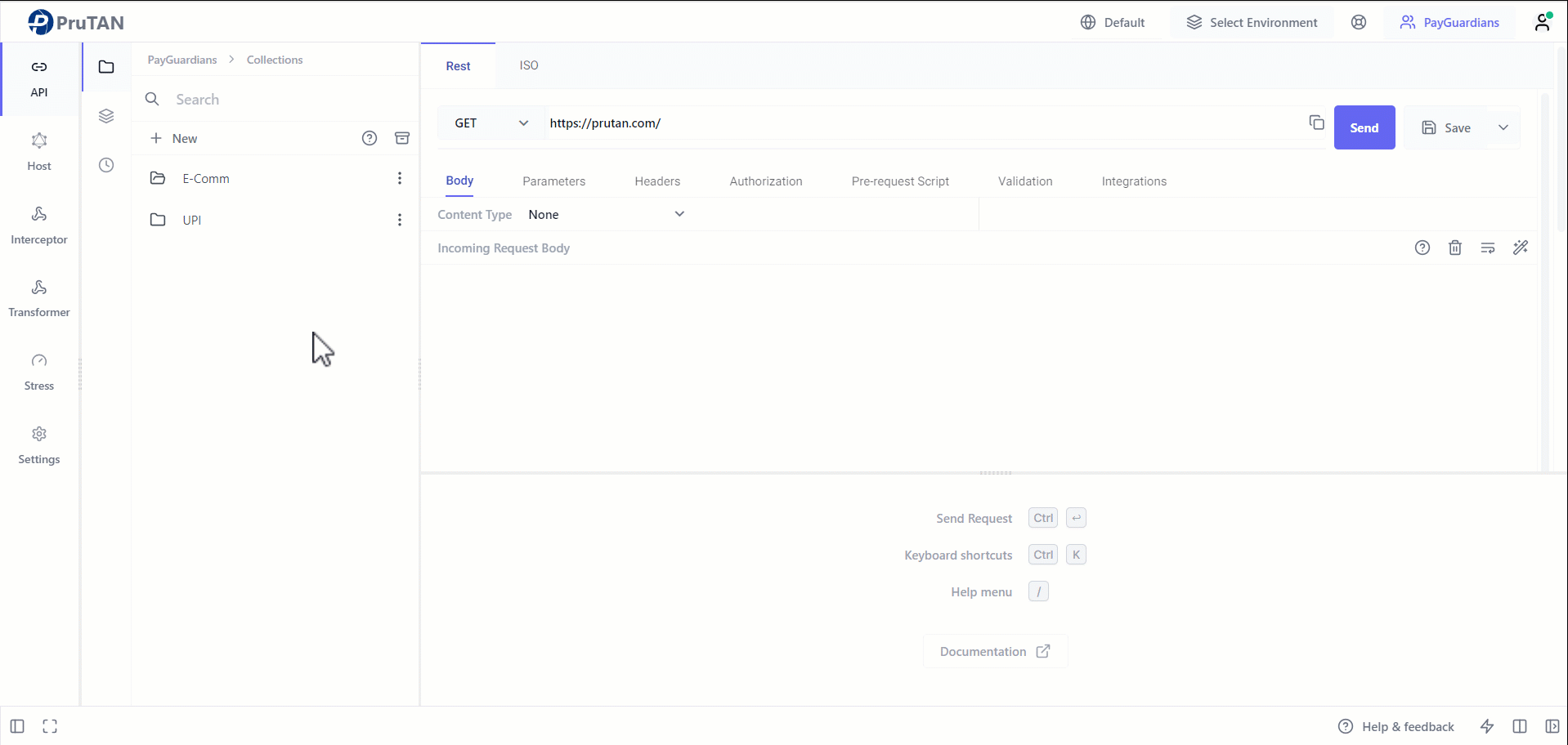REST API platform